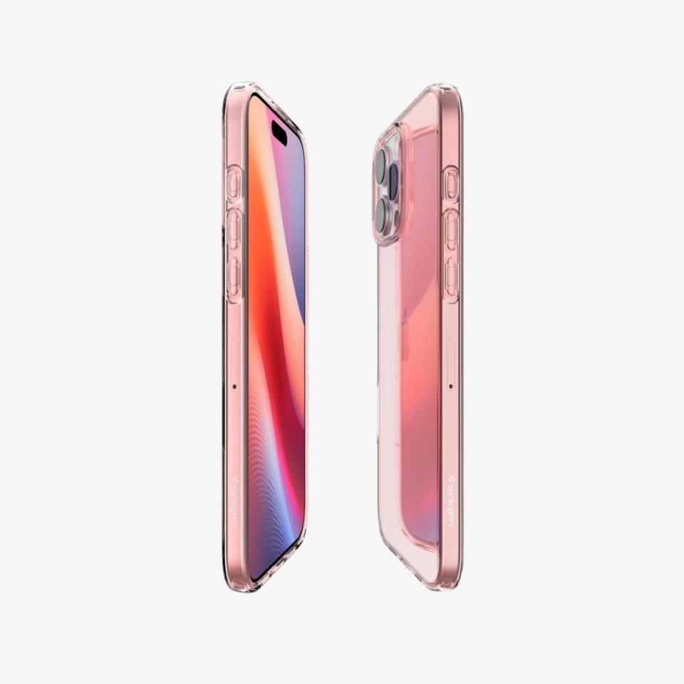 Spigen iPhone 16 Pro Max Kılıf Crystal Flex Rose Crystal