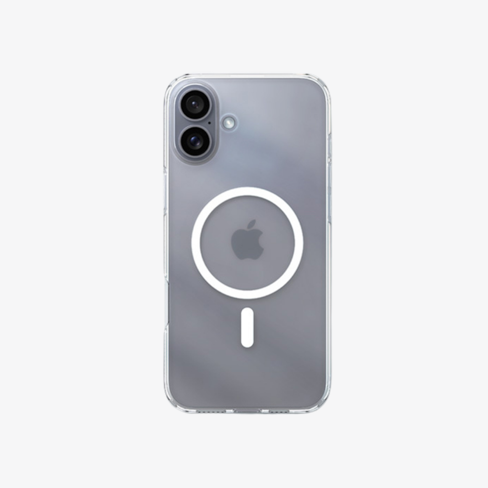 Spigen iPhone 16 Plus Kılıf Crystal Flex MagFit MagSafe Özellikli Crystal Clear