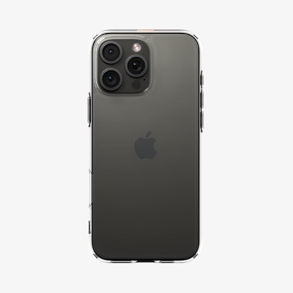 Spigen iPhone 16 Pro Max Kılıf Crystal Hybrid Crystal Clear