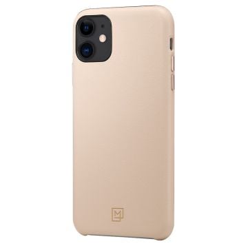 iPhone 11 Kılıf, Spigen La Manon Câlin Premium Deri Tasarım Chic Black