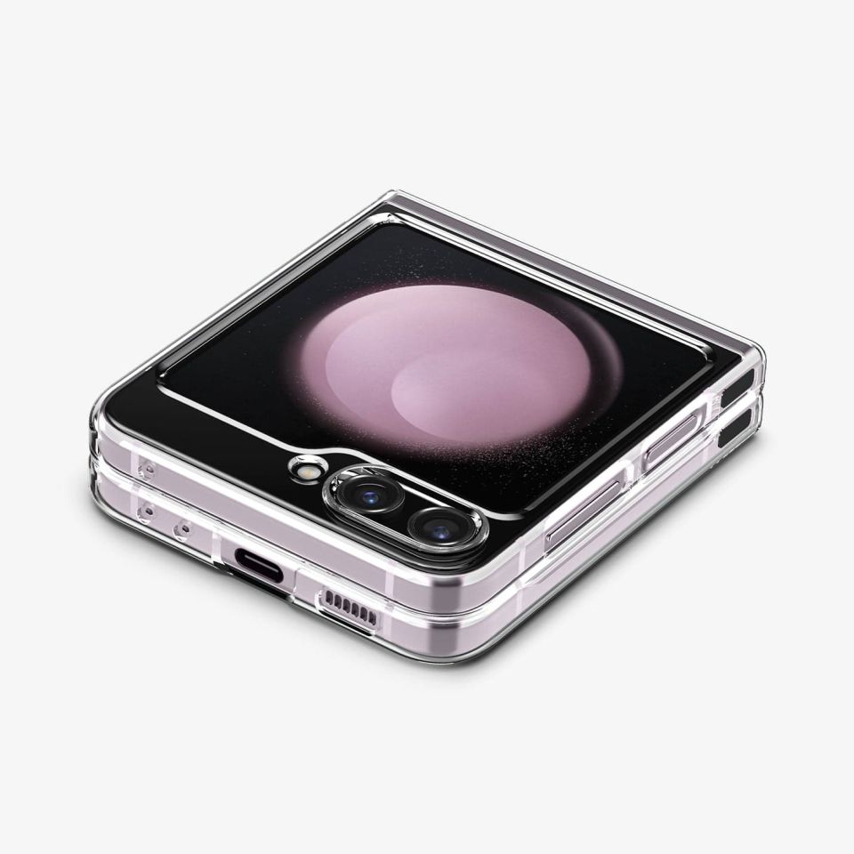 Galaxy Z Flip 5 Kılıf, Spigen Air Skin Crystal Clear