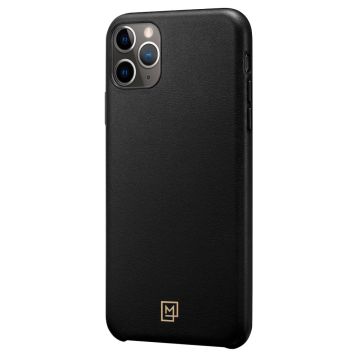 iPhone 11 Pro Kılıf, Spigen La Manon Câlin Premium Deri Tasarım Chic Black
