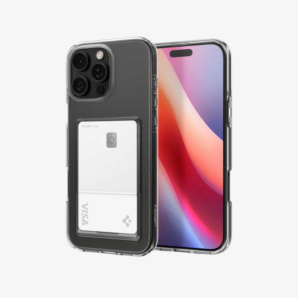 Spigen iPhone 16 Pro Max Kılıf Crystal Slot Crystal Clear