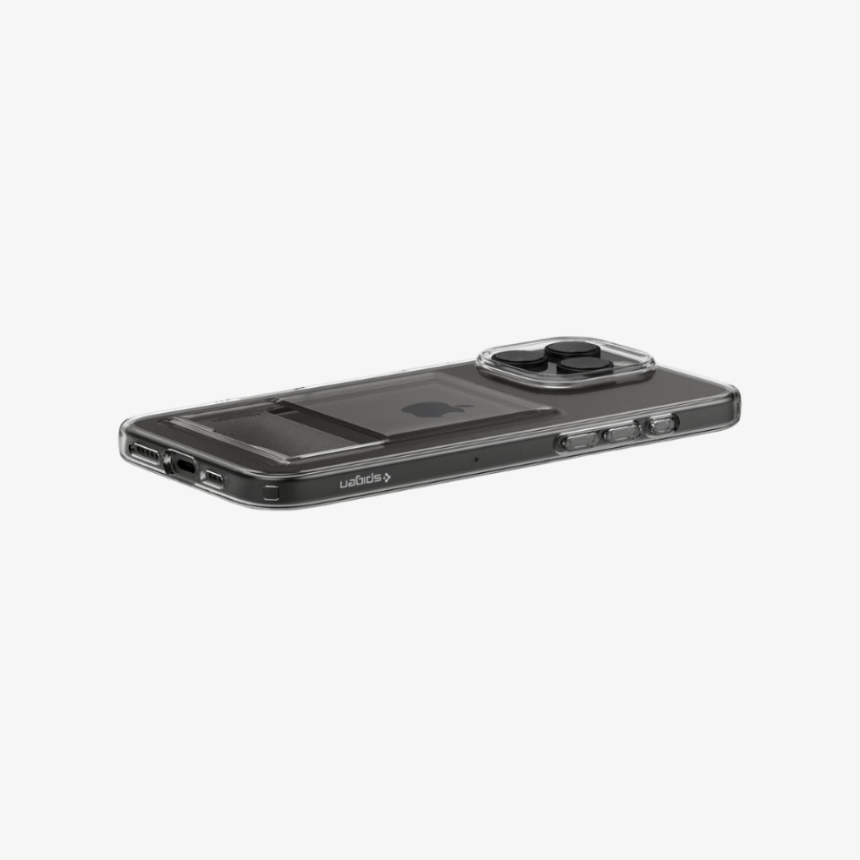 Spigen iPhone 16 Pro Max Kılıf Crystal Slot Crystal Clear