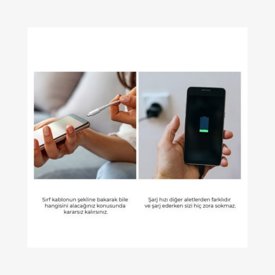 Spigen 48W USB-C 2 Port Güç Adaptörü - Hızlı Şarj Aleti iPhone & Android & iPad & MacBook Type-C PD 3.0 30W + QC 3.0 18W
