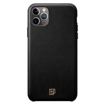 iPhone 11 Pro Max Kılıf, Spigen La Manon Câlin Premium Deri Tasarım Chic Black