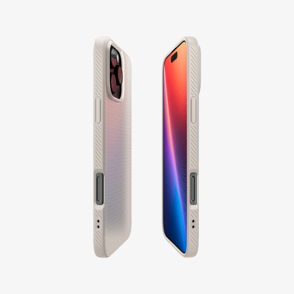 Spigen iPhone 16 Pro Max Kılıf Liquid Air Natural Titanium
