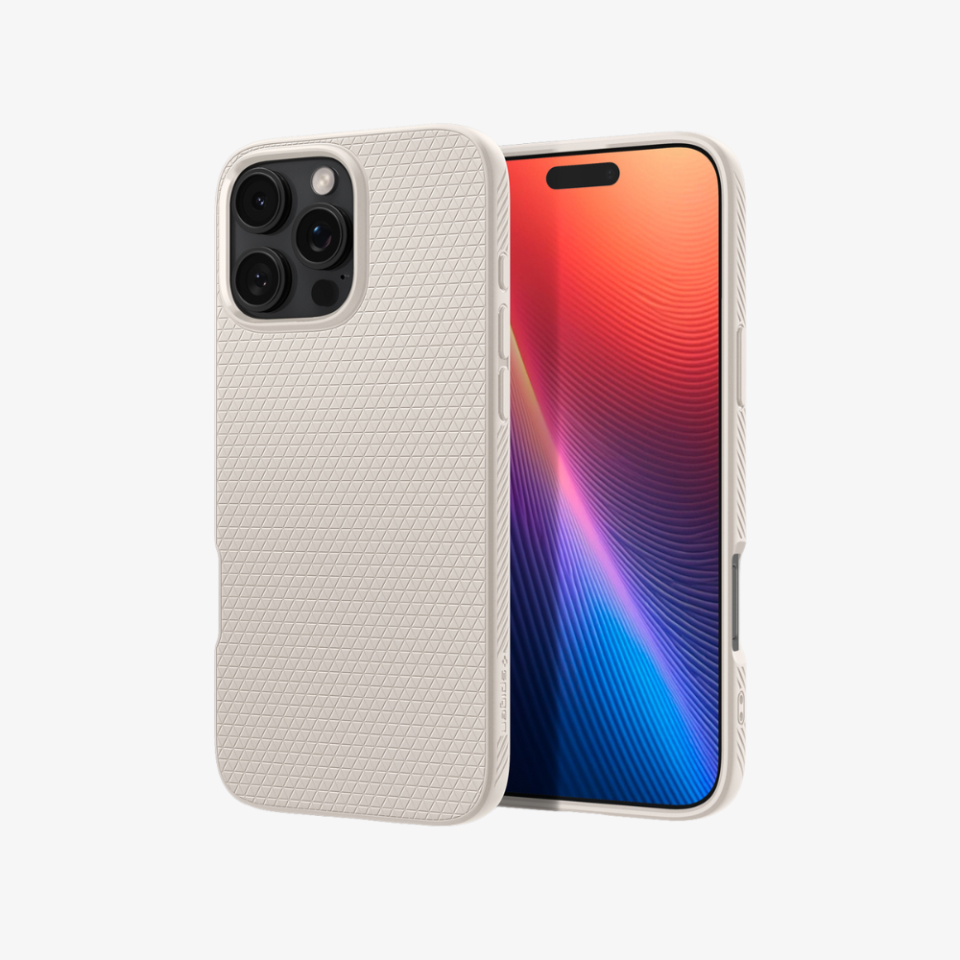 Spigen iPhone 16 Pro Max Kılıf Liquid Air Natural Titanium