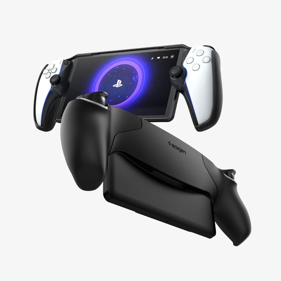 Spigen Sony PlayStanion Portal ile Uyumlu Kılıf Black - Spigen