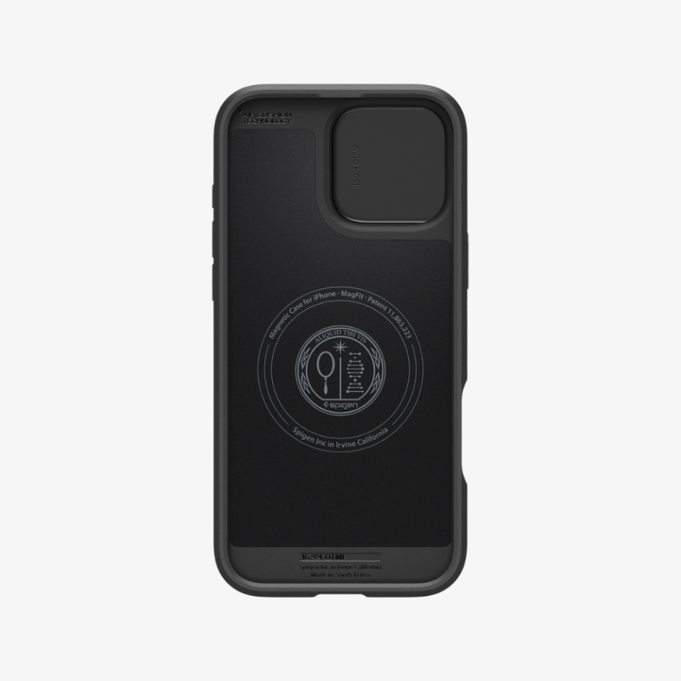 Spigen iPhone 16 Pro Max Kılıf Optik Armor MagFit MagSafe Özellikli Black