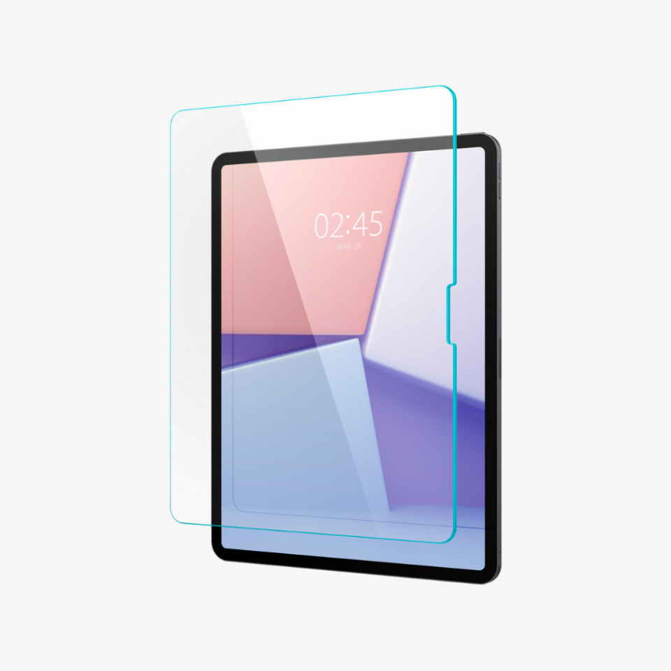 Spigen iPad Air 13'' M4 (2026)/M3 (2025)/M2 (2024) ile Uyumlu Cam Ekran Koruyucu GLAS.tR Slim HD - AGL07802