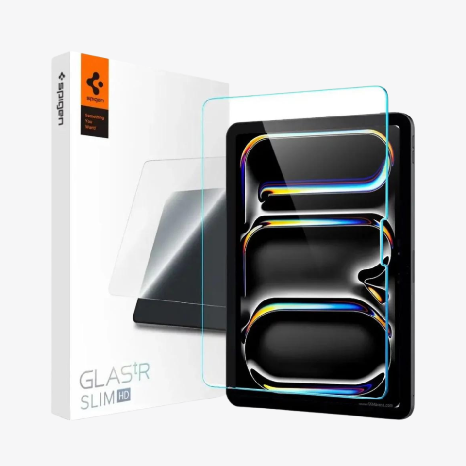 Spigen iPad Pro 11\'\' (2024) Cam Ekran Koruyucu Glas.tR SLIM HD 1 Adet
