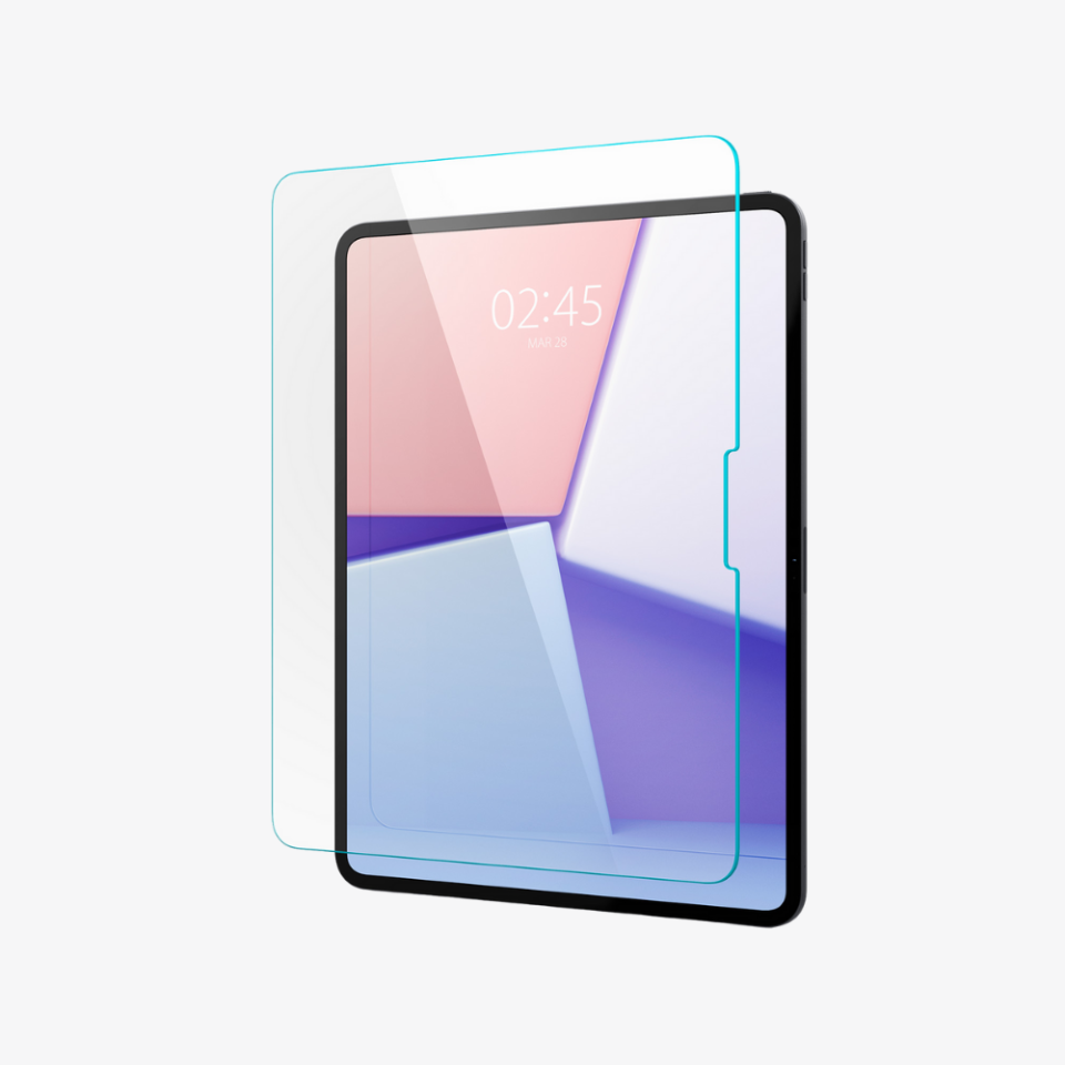 Spigen iPad Pro 13'' (2025/2024) ile Uyumlu Cam Ekran Koruyucu GLAS.tR Slim HD - AGL07792