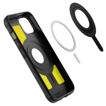 iPhone 13 Kılıf, Spigen Tough Armor Mag (MagSafe Uyumlu) Black