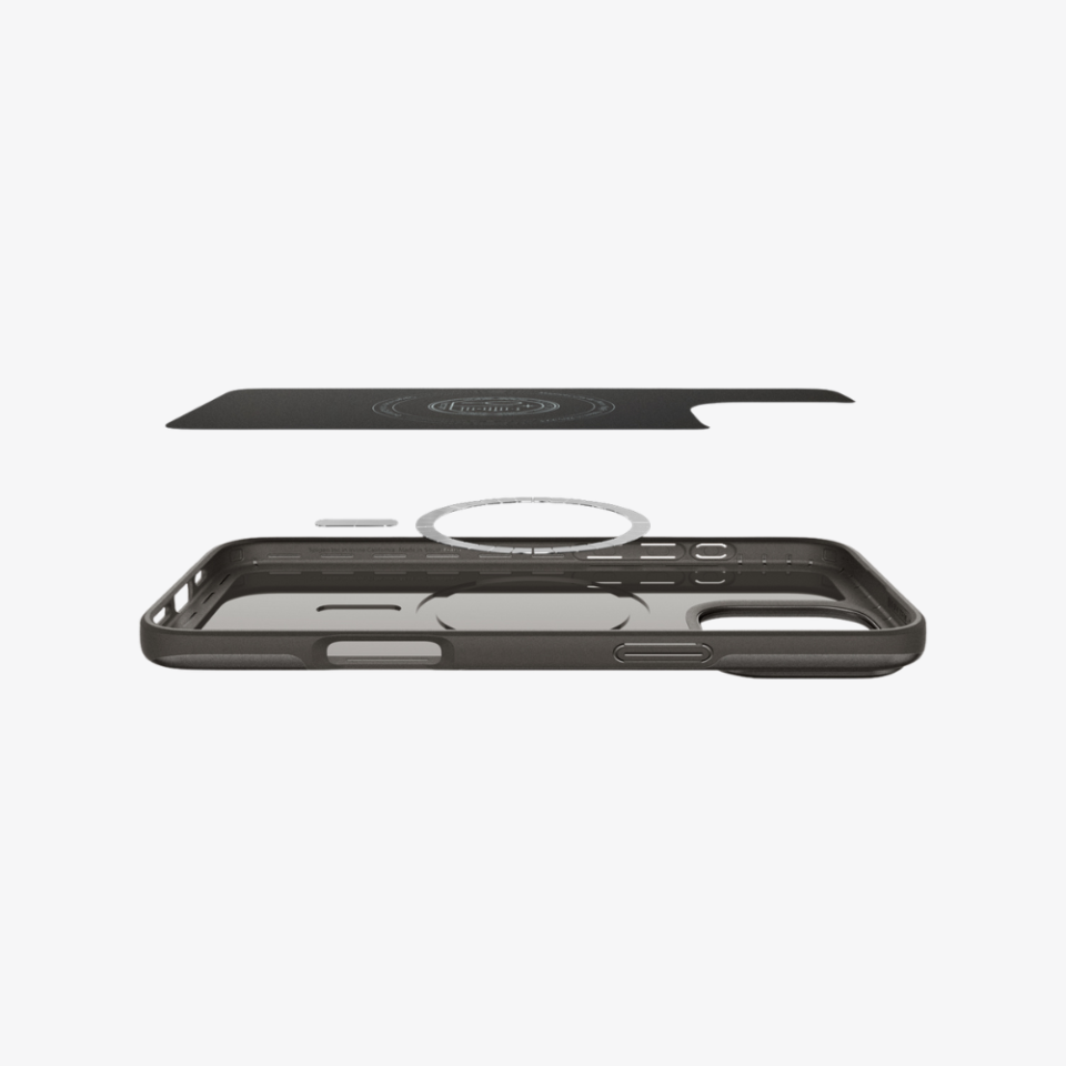 Spigen iPhone 16 Pro Max Kılıf Thin Fit MagFit MagSafe Özellikli Gunmetal