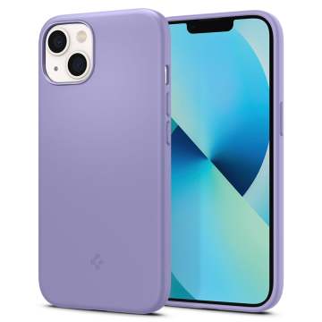 iPhone 13 Kılıf, Spigen Silicone Fit Purple