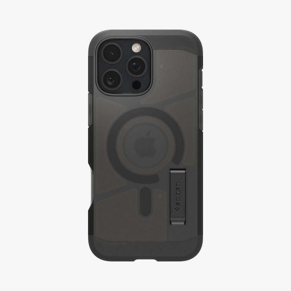 Spigen iPhone 16 Pro Max Kılıf Tough Armor AI MagFit MagSafe Özellikli Frost Black