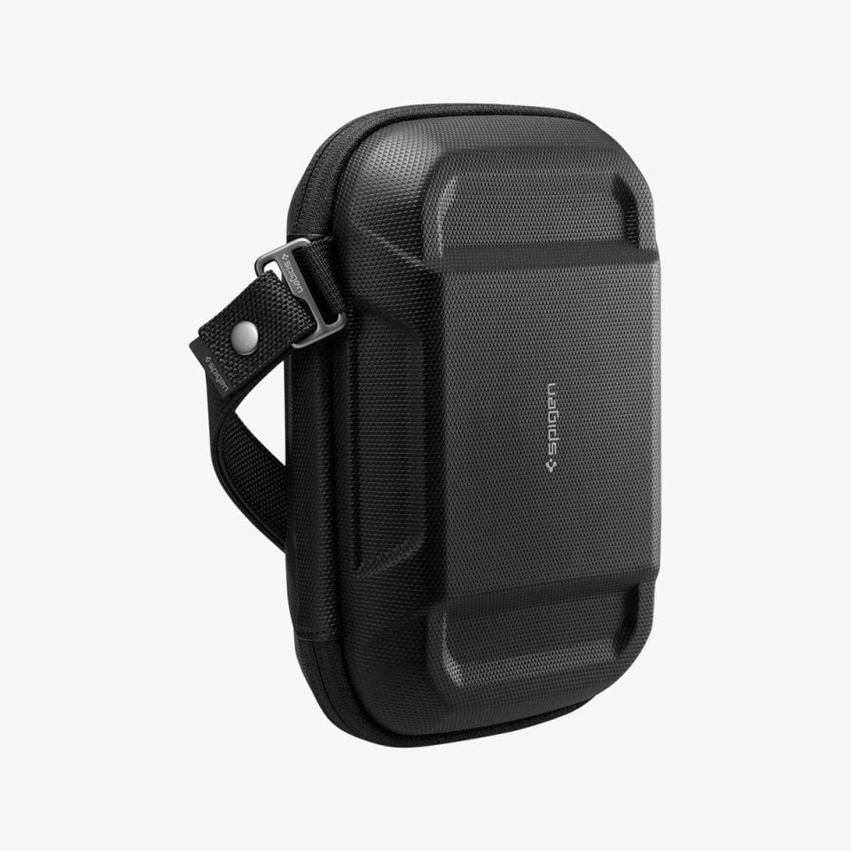 Spigen Cable Organizer Bag (Kablo Düzenleyici Çanta), Rugged Armor Pro Black