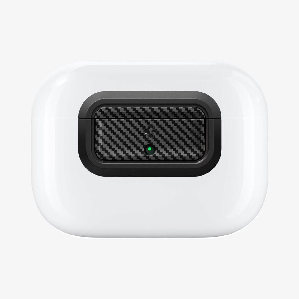 Spigen AirPods Pro / Pro (2. nesil) Koruma Kilidi Lock Fit M Carbon