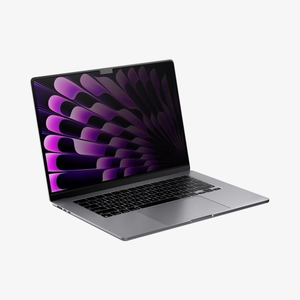 Spigen MacBook Air 15'' M5 (2026)/M4 (2025)/M3 (2024)/M2 (2023) Hayalet Ekran Koruyucu Safe View Privacy - AFL06951