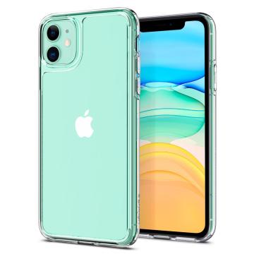 iPhone 11 Kılıf, Spigen Quartz Hybrid Crystal Clear