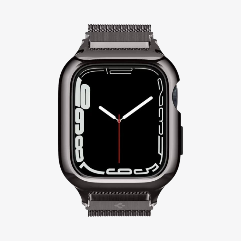 Spigen Apple Watch 42mm Seri 10 - 41mm Seri 9/8/7 - 40mm Seri SE2/SE/6/5/4 Kordon Kayış Band Lite Fit Graphite