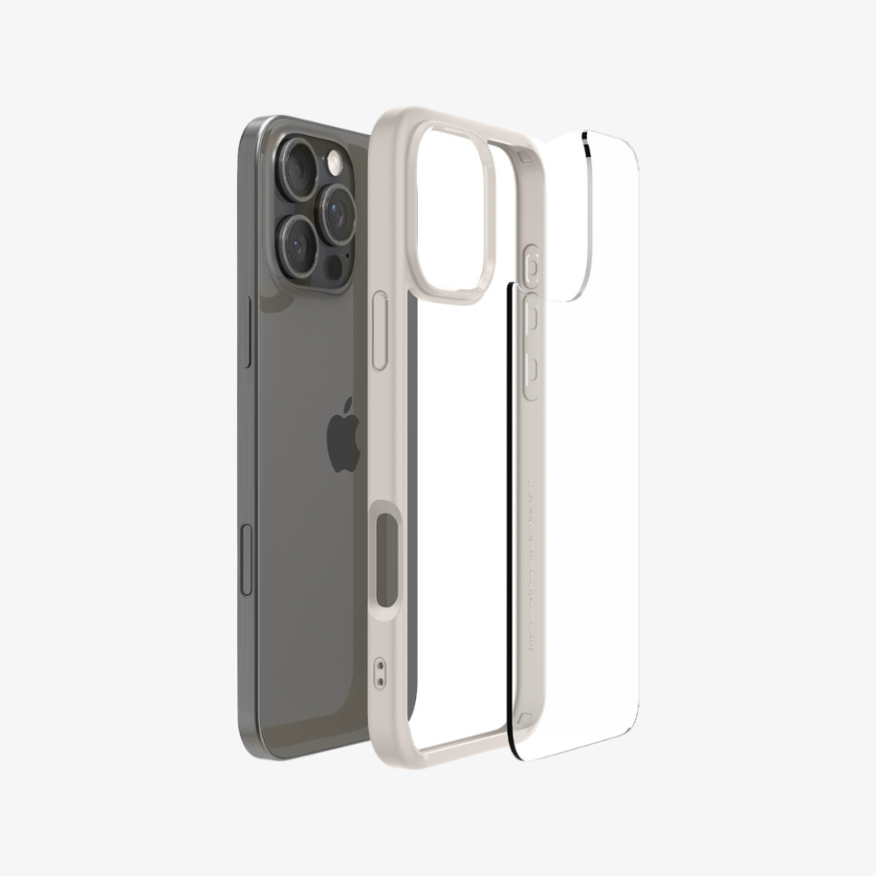 Spigen iPhone 16 Pro Max Kılıf Ultra Hybrid Natural Titanium