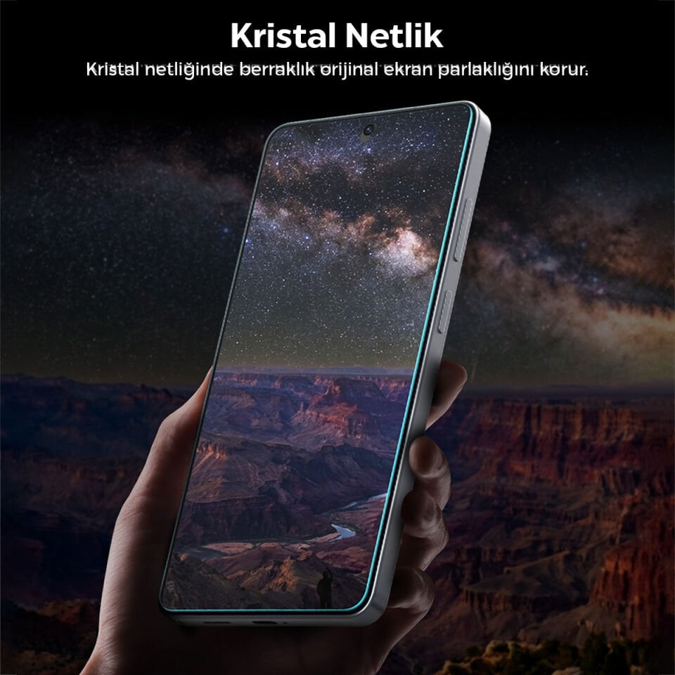Spigen Samsung Galaxy S26 Ultra ile Uyumlu Cam Ekran Koruyucu AluminaCore™ iyonlaştırılmış Güçlendirilmiş Cam Teknolojisi Anti-Dust Uygulama Kolay Kurulum GLAS.tR EZ Fit Pro HD - AGL11074