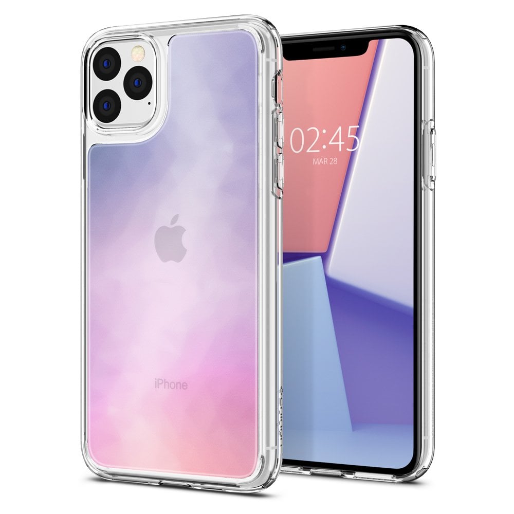 iPhone 11 Pro Max Kılıf, Spigen Crystal Hybrid Quartz Gradiation