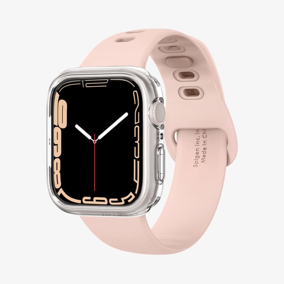 Apple Watch Serisi (41mm / 40mm) Kılıf, Spigen Liquid Crystal V2 Crystal Clear