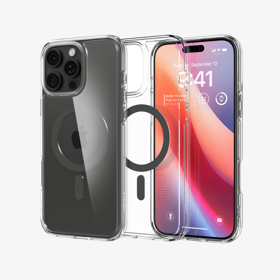 Spigen iPhone 16 Pro Max Kılıf Ultra Hybrid MagFit MagSafe Özellikli Graphite