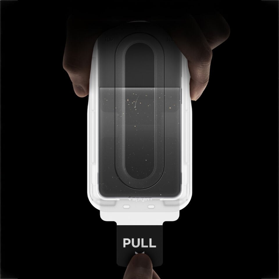 Spigen Samsung Galaxy S26 Plus ile Uyumlu Hayalet Cam Ekran Koruyucu AluminaCore™ iyonlaştırılmış Güçlendirilmiş Cam Teknolojisi Anti-Dust Kolay Kurulum GLAS.tR EZ Fit Pro Privacy (2 Adet) - AGL11081