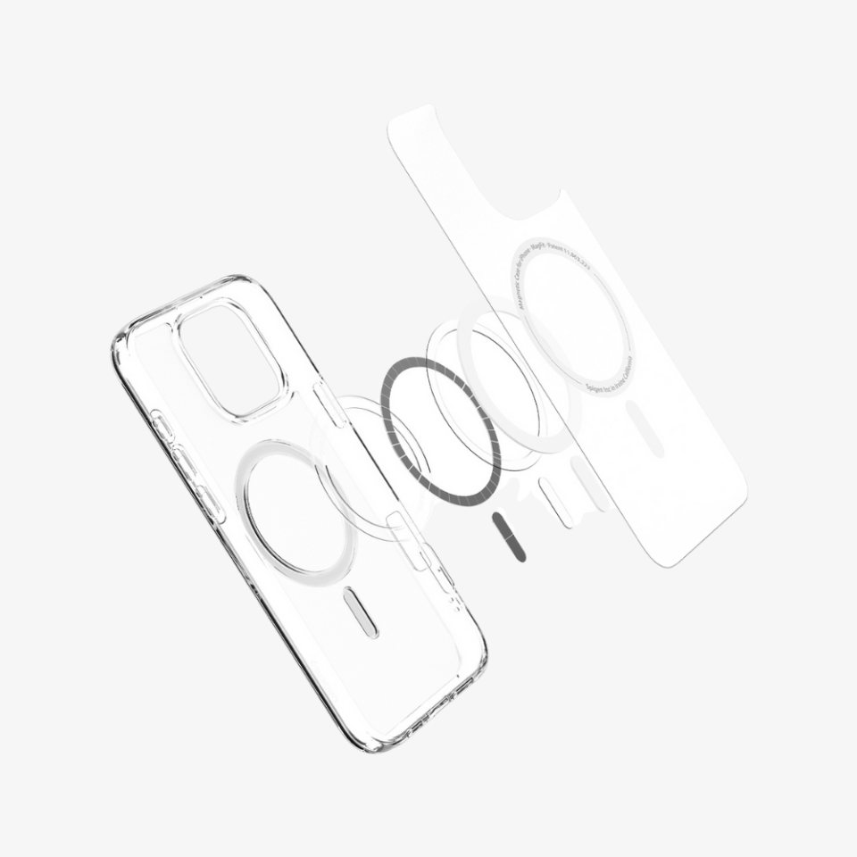 Spigen iPhone 16 Pro Max Kılıf Ultra Hybrid MagFit MagSafe Özellikli Frost Clear