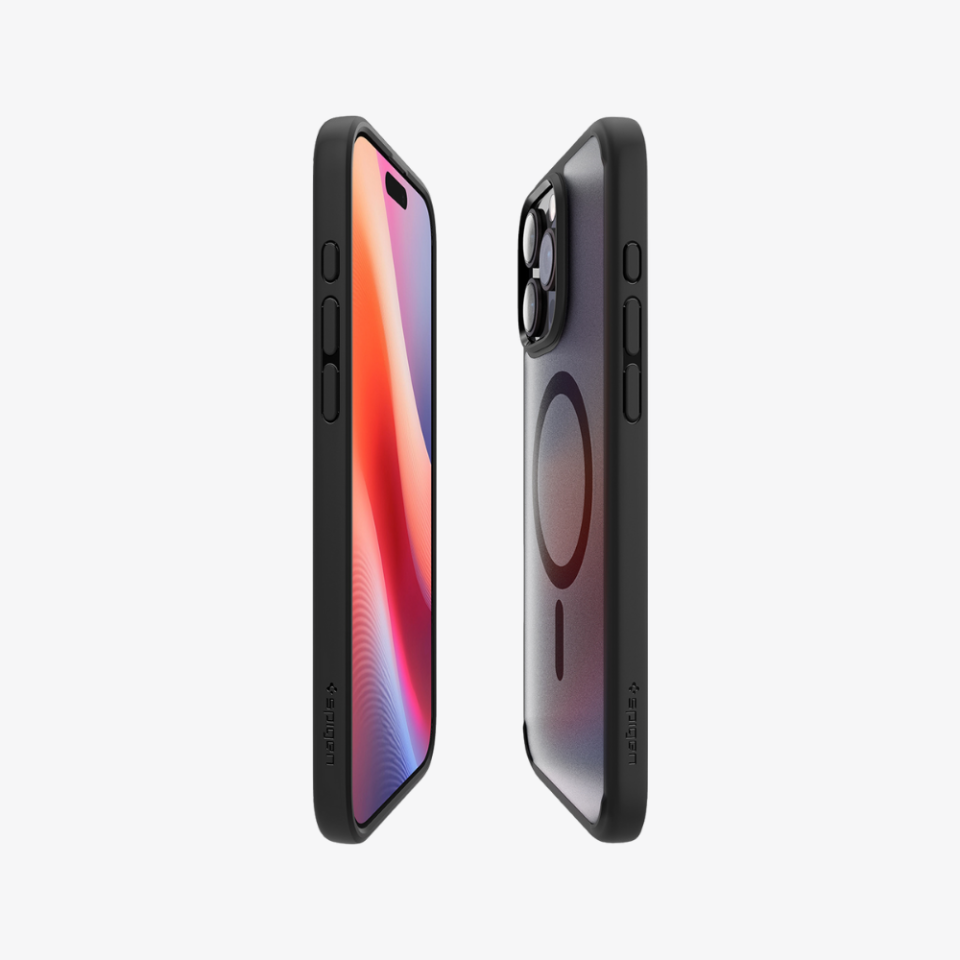 Spigen iPhone 16 Pro Max Kılıf Ultra Hybrid MagFit MagSafe Özellikli Frost Black