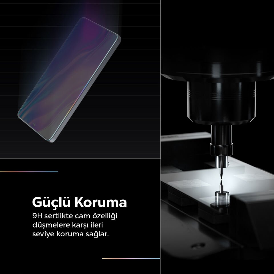 Spigen Samsung Galaxy S26 ile Uyumlu Hayalet Cam Ekran Koruyucu AluminaCore™ iyonlaştırılmış Güçlendirilmiş Cam Teknolojisi Anti-Dust Kolay Kurulum GLAS.tR EZ Fit Pro Privacy (2 Adet) - AGL11093