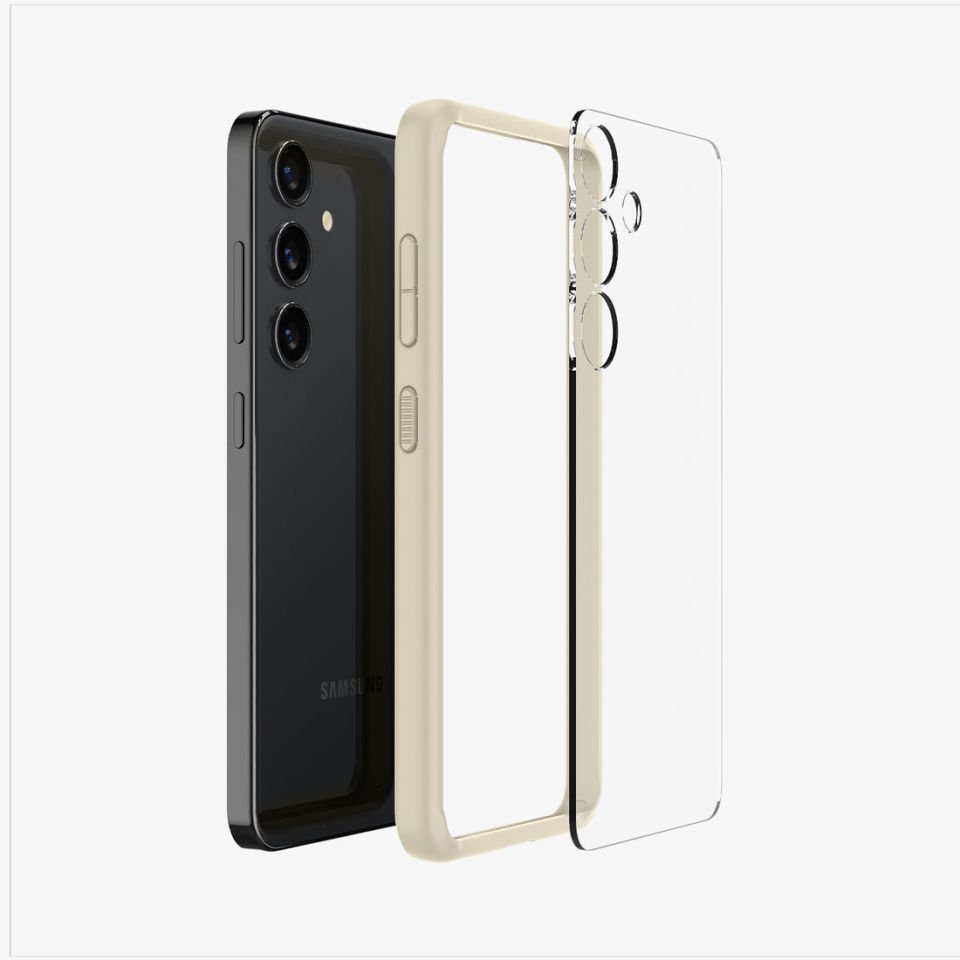 Galaxy S24 Kılıf, Spigen Ultra Hybrid Mute Beige