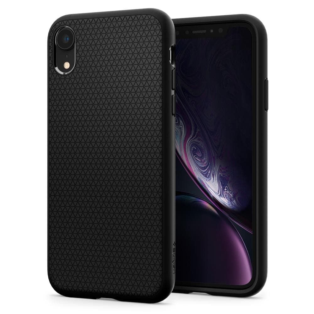 iPhone XR Kılıf, Spigen Liquid Air Black