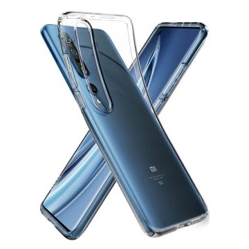 Xiaomi Mi 10 Pro / Mi 10 Kılıf, Spigen Liquid Crystal 4 Tarafı Tam Koruma