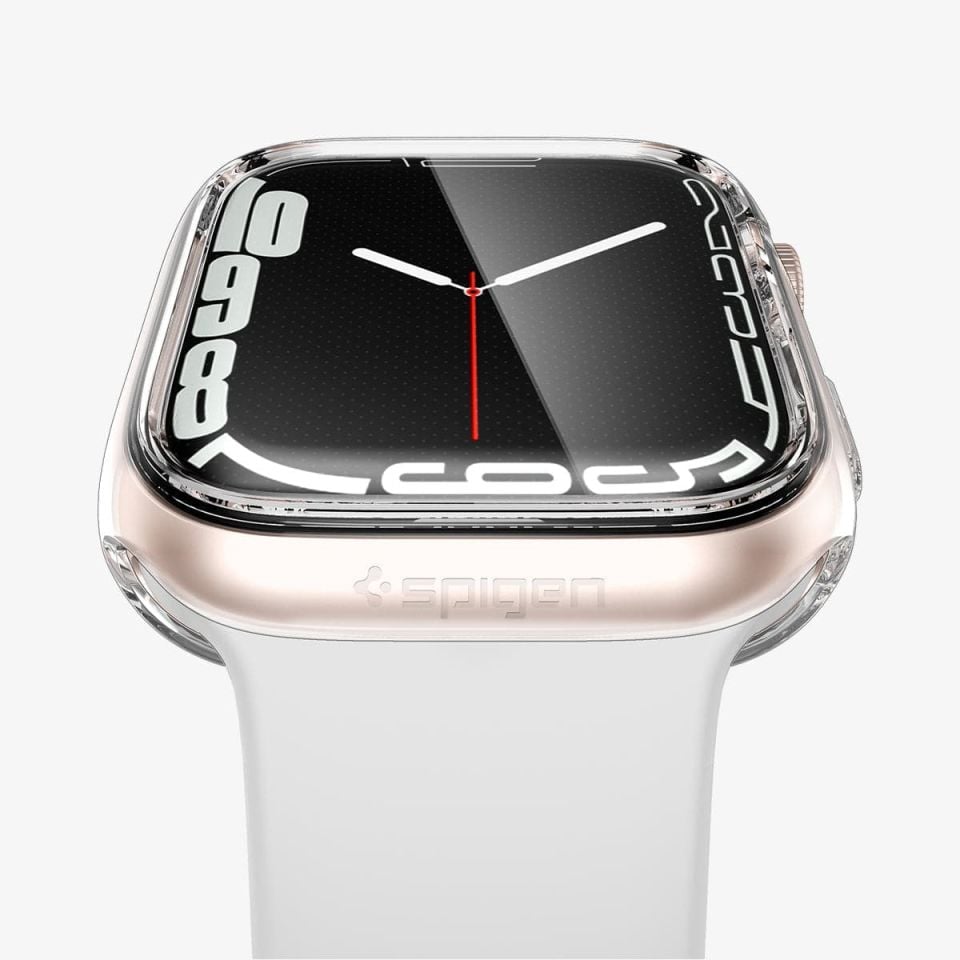 Spigen Apple Watch 41mm (Seri 9/8/7) Kılıf Ultra Hybrid Crystal Clear