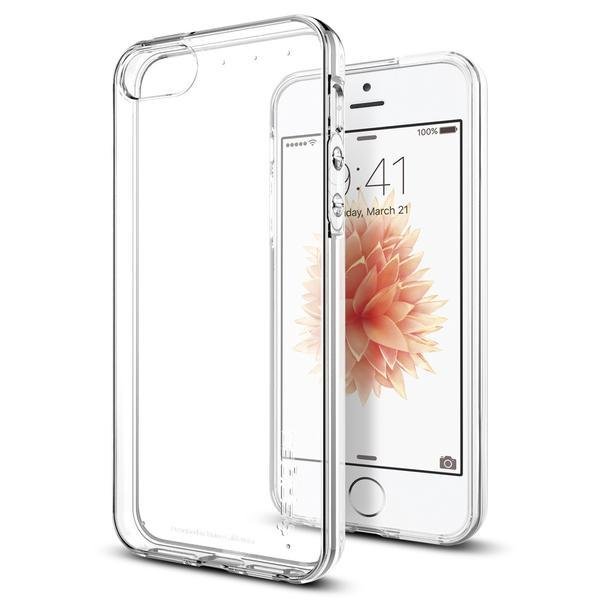 iPhone 5,5s,SE Kılıf, Spigen Liquid Crystal 4 Tarafı Tam Koruma