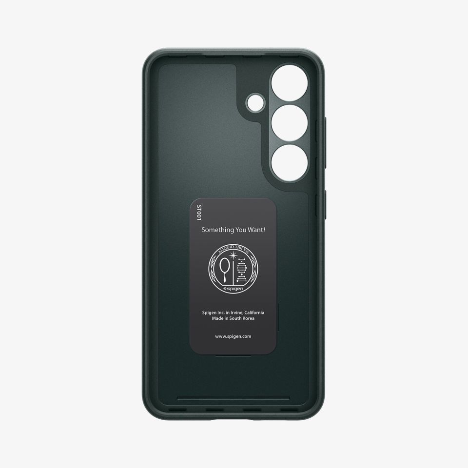 Galaxy S24 Kılıf, Spigen Thin Fit Abyss Green