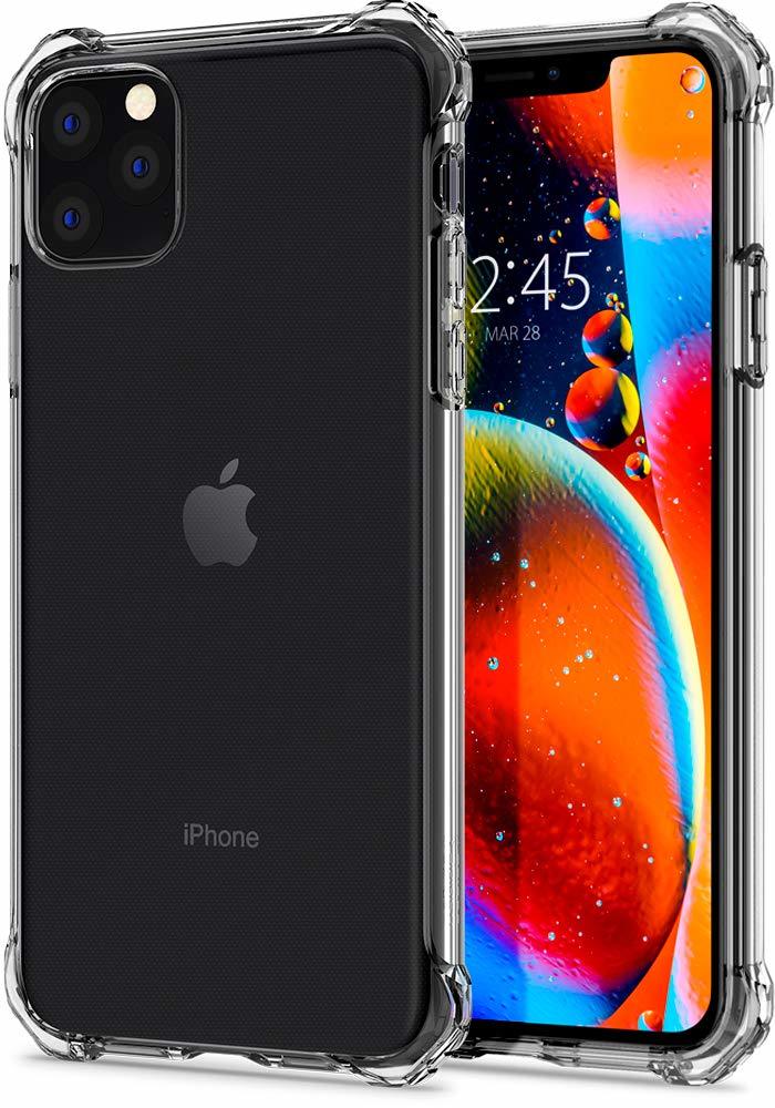iPhone 11 Pro Max Kılıf, Spigen Rugged Crystal Crystal Clear