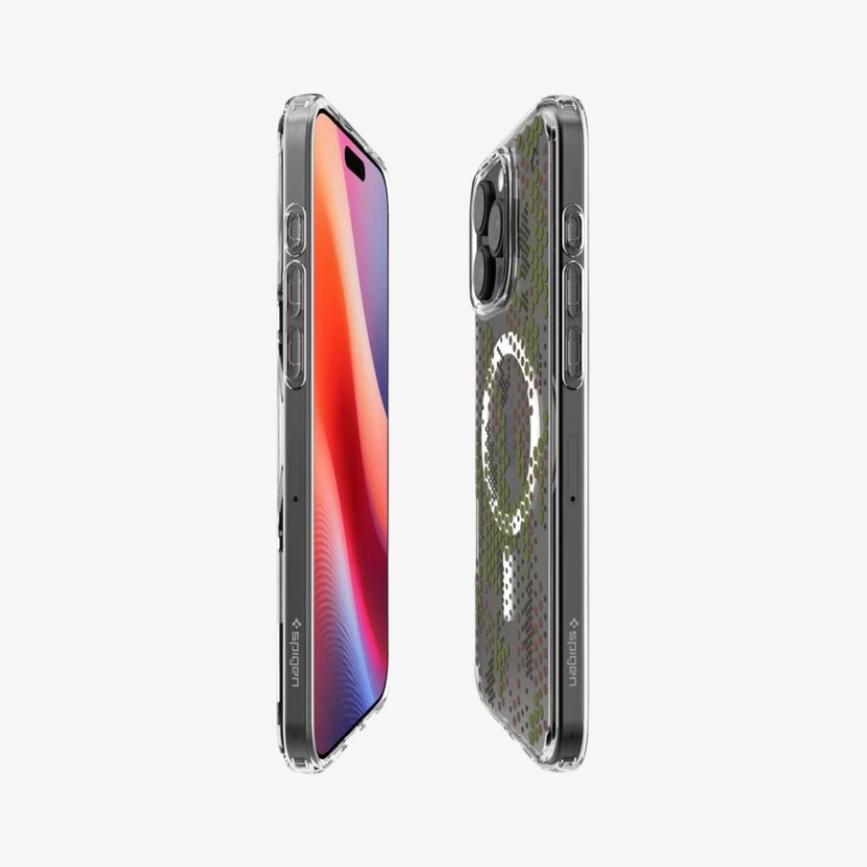 Spigen iPhone 16 Pro Max Kılıf Ultra Hybrid MagFit MagSafe Özellikli Digital Camo