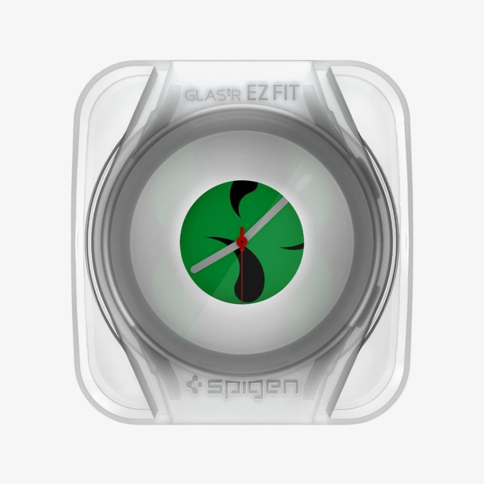 Galaxy Watch 5/4 (40mm) Cam Ekran Koruyucu Kolay Kurulum, Spigen Glas tR EZFit (2 Adet)