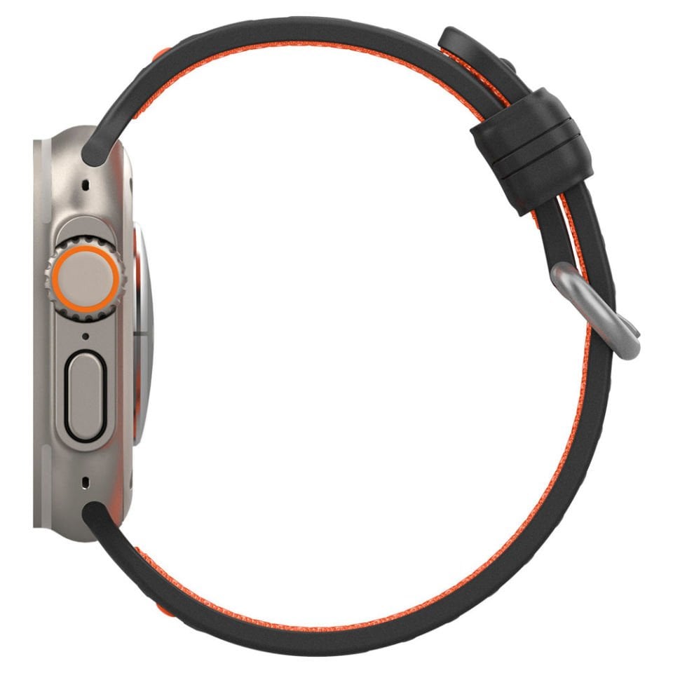 Spigen Caseology Apple Watch 49mm Ultra 3/2/1 - 46mm Seri 11/10 - 45mm Seri 9/8/7 - 44mm Seri SE2/SE/6/5/4 Kordon Kayış Band Athlex