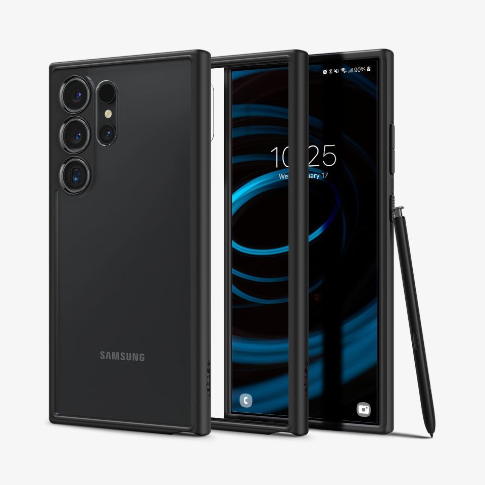 Galaxy S24 Ultra Kılıf, Spigen Ultra Hybrid Matte Black
