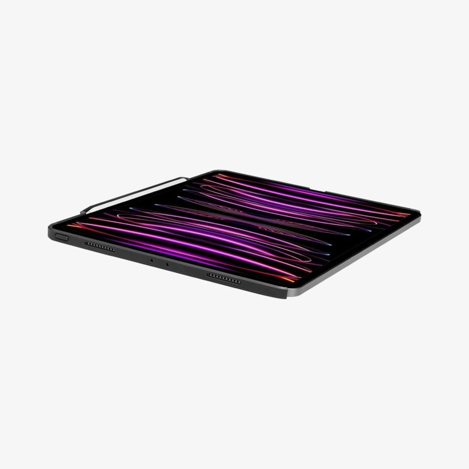 iPad Pro 12.9'' (2022 / 2021) Kılıf, Spigen Thin Fit Pro Black