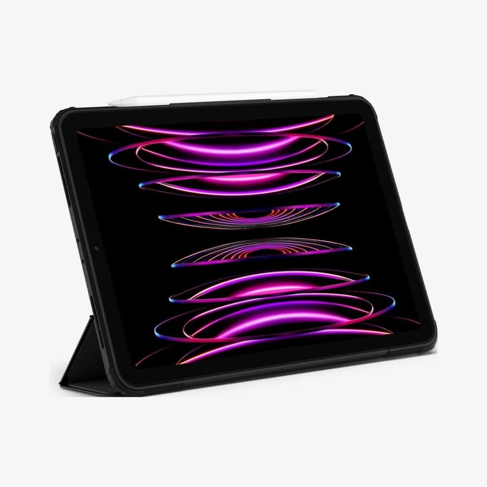 iPad Pro 11 (2022 / 2021 / 2020 / 2018 ) Kılıf, Spigen Ultra Hybrid Pro Black