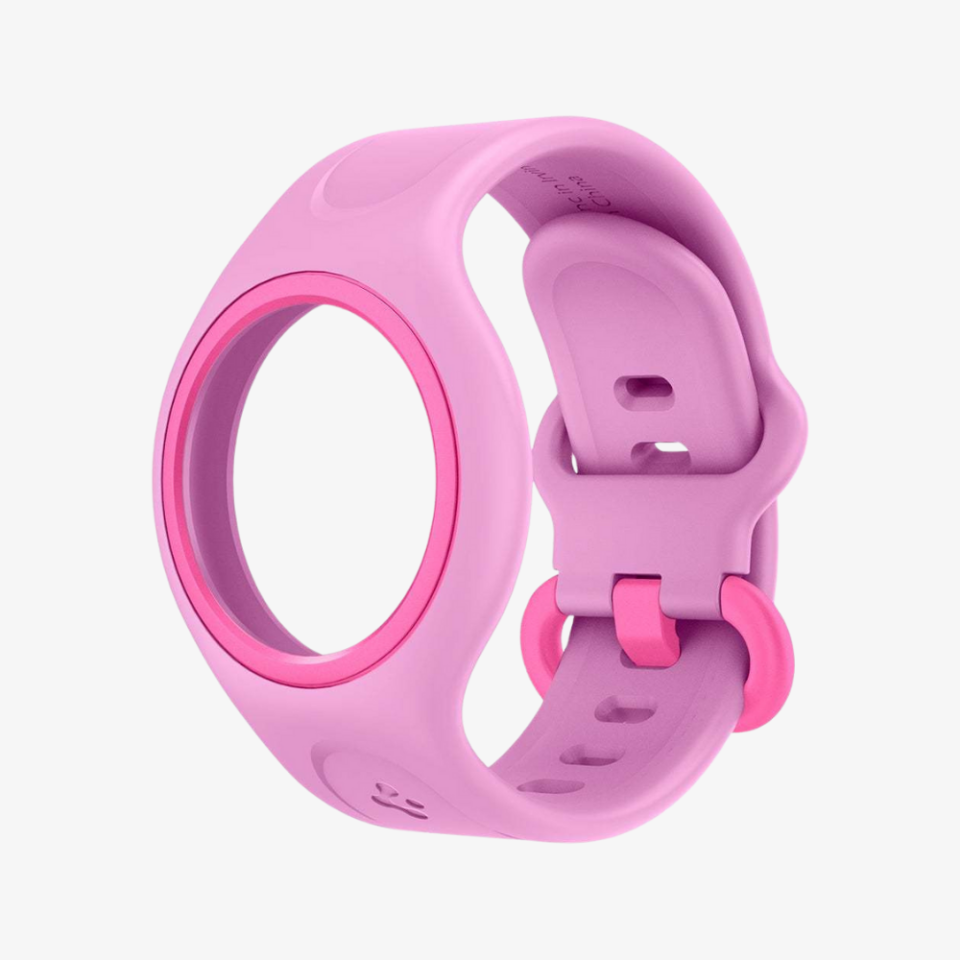 AirTag Kılıf, Spigen Wrist Band Play 360 Candy Pink