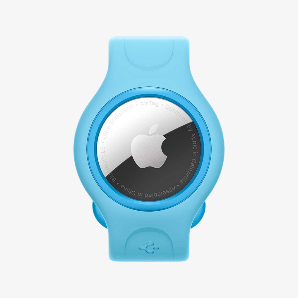 AirTag Kılıf, Spigen Wrist Band Play 360 Ocean Blue
